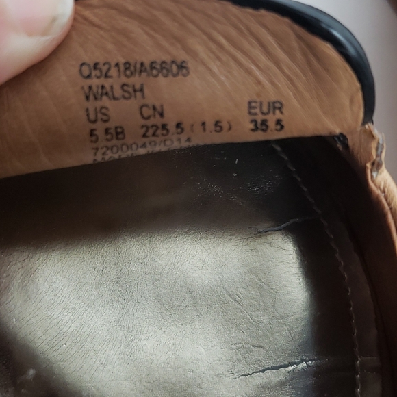 Coach walsh tan leather flats - Picture 8 of 8